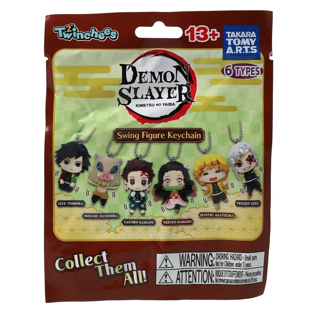 Demon Slayer Swing Figure Keychain - Zenitsu Agatsuma
